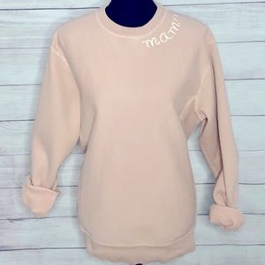 Mama Oversized Sweatshirt Pullover